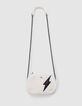 Bolso crudo sherpa reciclado insignia rayo niña-1