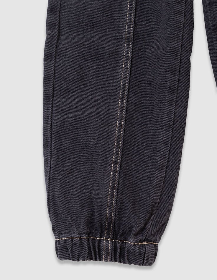 Vaqueros jogger loose negros niño-6 Vaqueros jogger loose negros niño-6