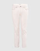 Jean SLIM ivoire Homme-1