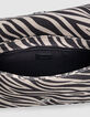 Le 111 ZEBRA écru toile motif zébré Femme-6