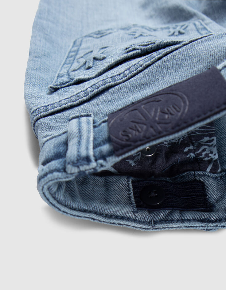 Blaue STRAIGHT-Jungenjeans mit Ankerpr&auml;gung-6