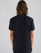 Polo REGULAR marine ABSOLUTE DRY &agrave; logos Homme-3