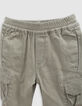 Pantalon BATTLE kaki bébé garçon-2