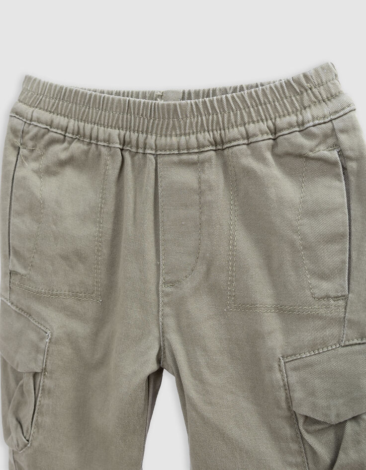 Pantalon BATTLE kaki bébé garçon-2