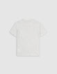 T-shirt gris coton bio patch ondes marines garçon-7