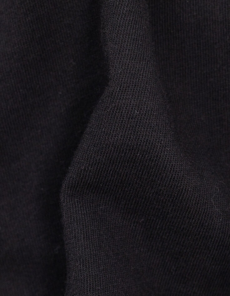 Schwarzes Jungen-T-Shirt mit Tiger mit Sonnenbrille-6 Schwarzes Jungen-T-Shirt mit Tiger mit Sonnenbrille-6