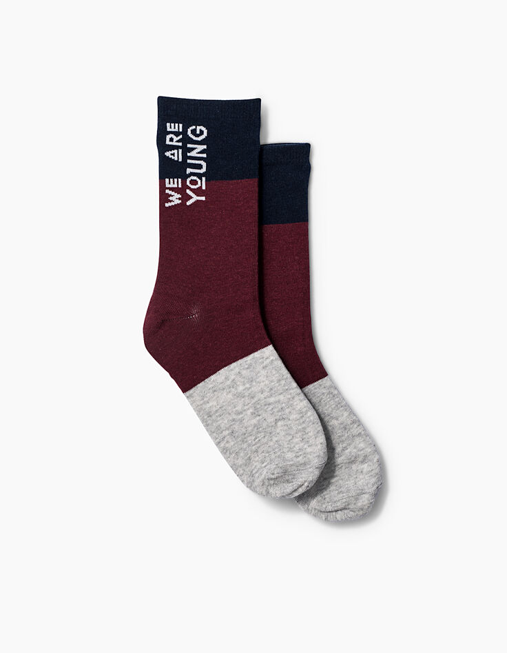 Boys' College socks -3 Boys' College socks -3
