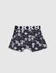 Boys’ black and grey SMILEYWORLD boxers-3 Boys’ black and grey SMILEYWORLD boxers-3