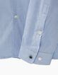 Chemise bleue homme-3