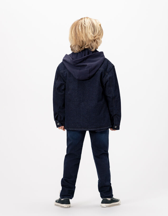 Veste en jean brut esprit worker garçon IKKS