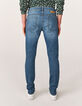 Men’s storm dirty faded SLIM jeans-2