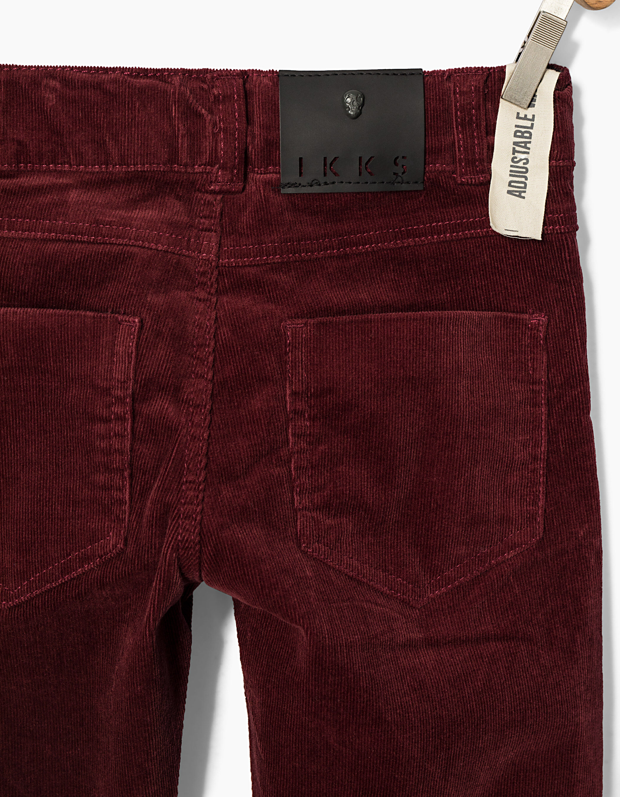 Boys skinny cords top