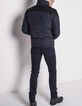 Doudoune bleue homme-3