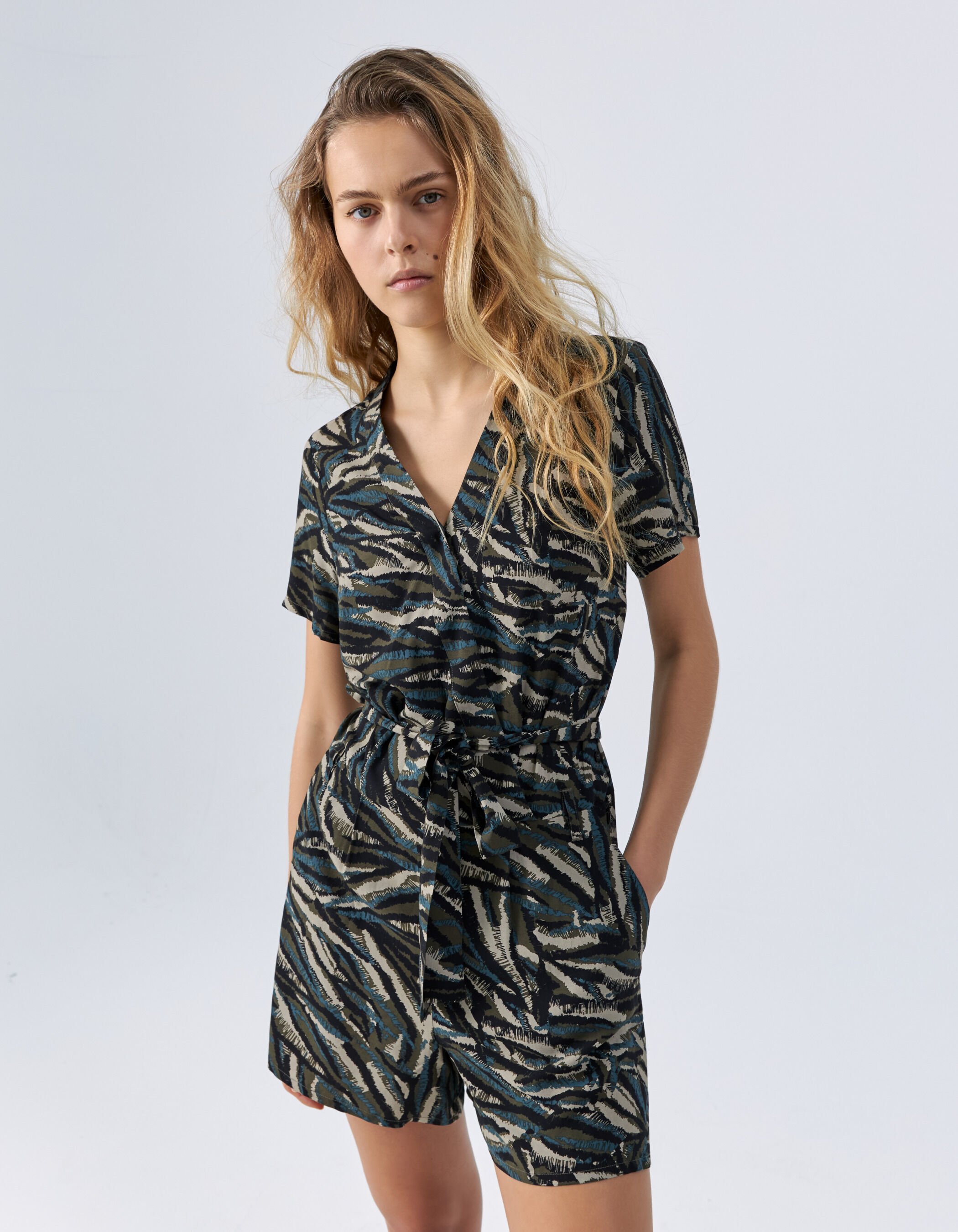 Camouflage playsuit hot sale