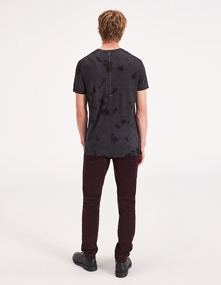 Tee-shirt anthracite tie and dye Homme  - IKKS