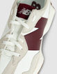 Bordeauxfarbene Sneakers NEW BALANCE 327 Damen-5