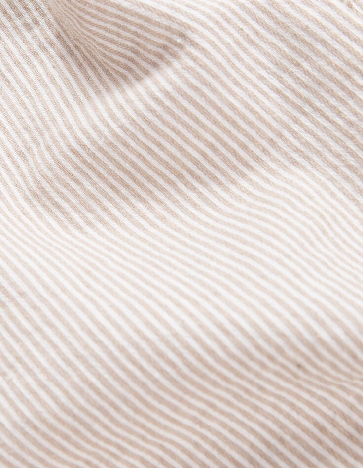 Beige gestreept blazer babyjongens-6