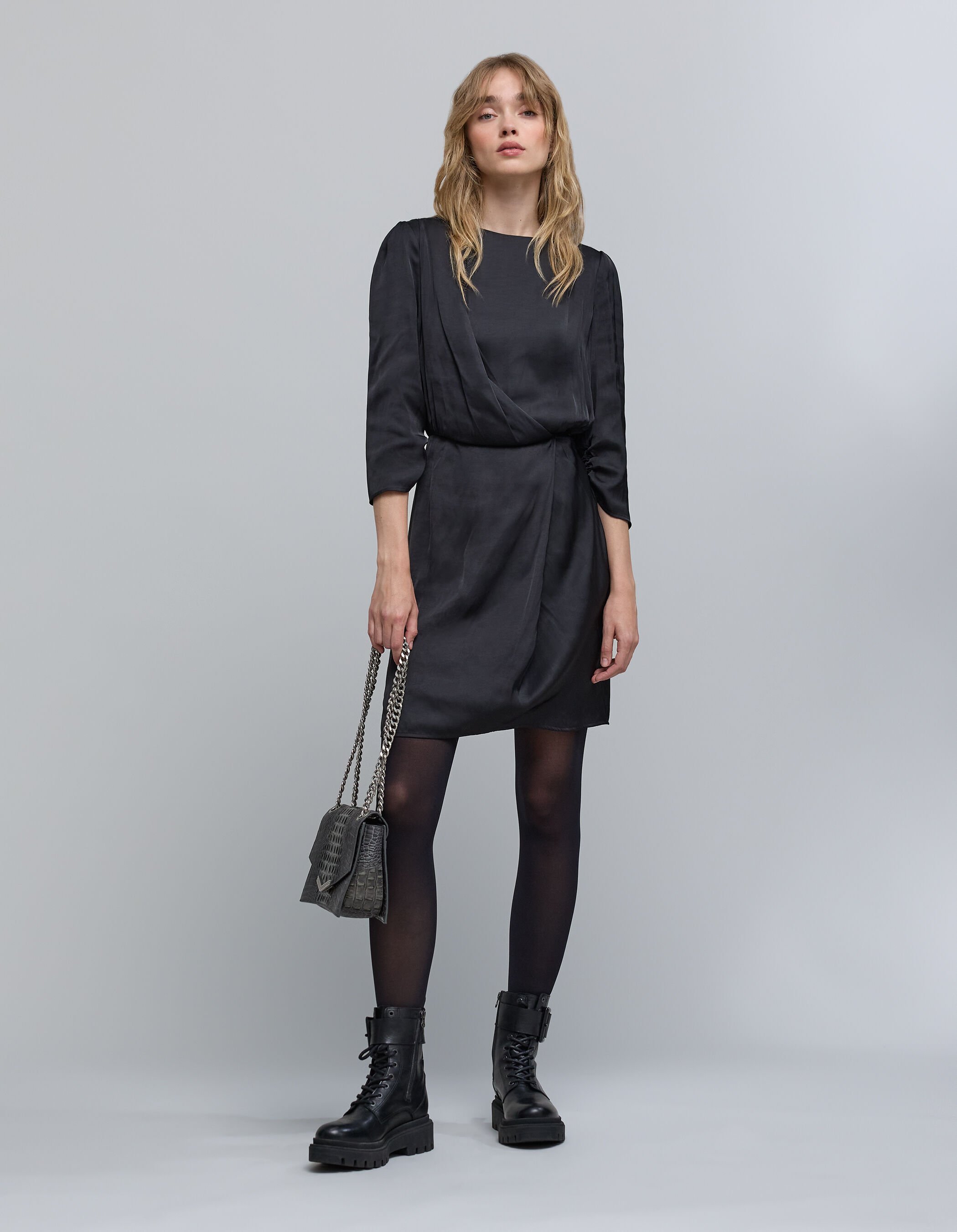Ikks robe noir clearance