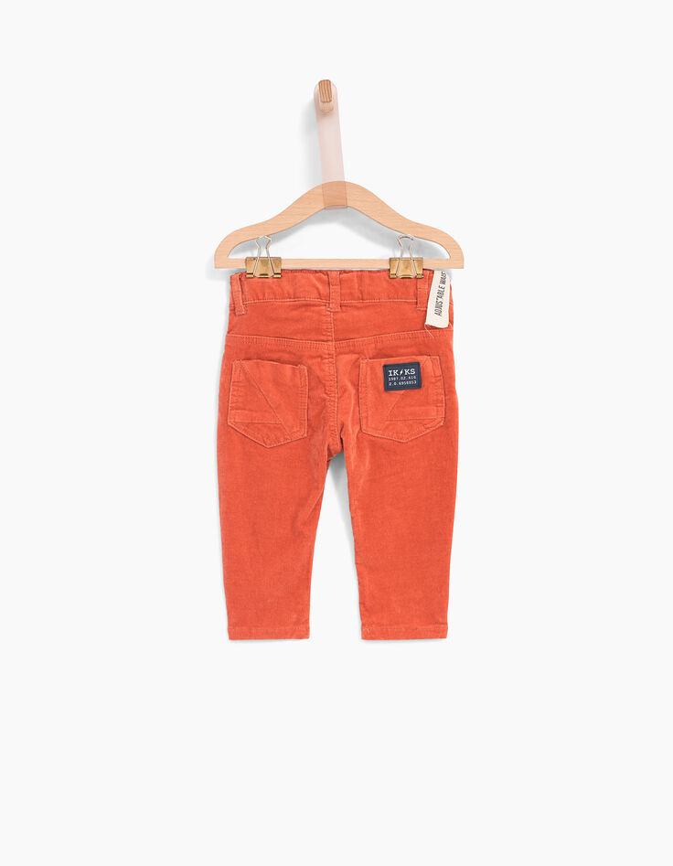 Pantalón naranja bebé niño -2 Pantalón naranja bebé niño -2