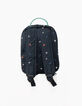 Boys&rsquo; navy with velvet palm tree backpack -3