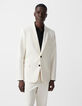 Veste de costume blanche Homme-1