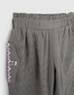 Baby girls’ LENZING™ ECOVERO™ jacquard embroidery trousers-6