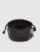 Sac seau 1440 noir cuir Taille Small Femme-5
