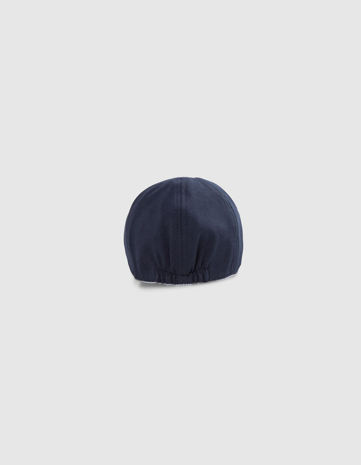 Casquette réversible tricolore et rayée bébé garçon-8