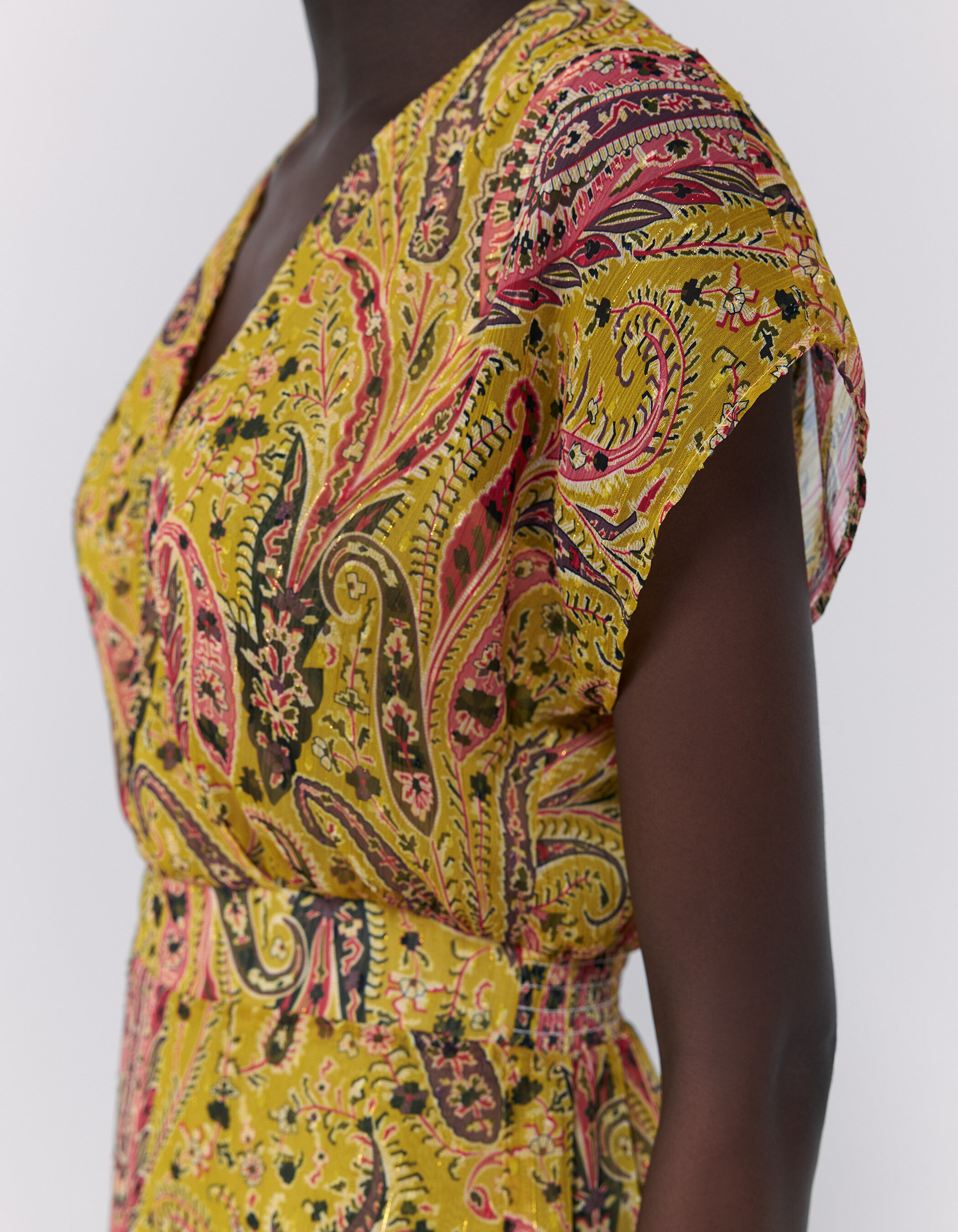 Robe best sale ikks jaune
