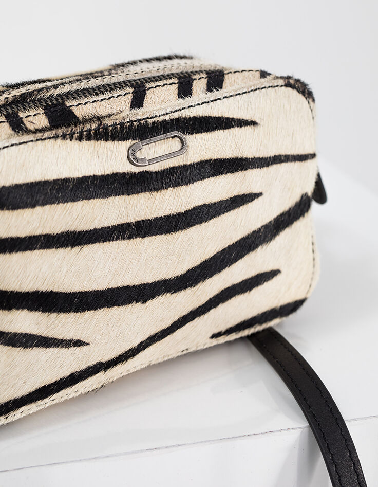 Clutch small Messenger cuero efecto potro mujer-4