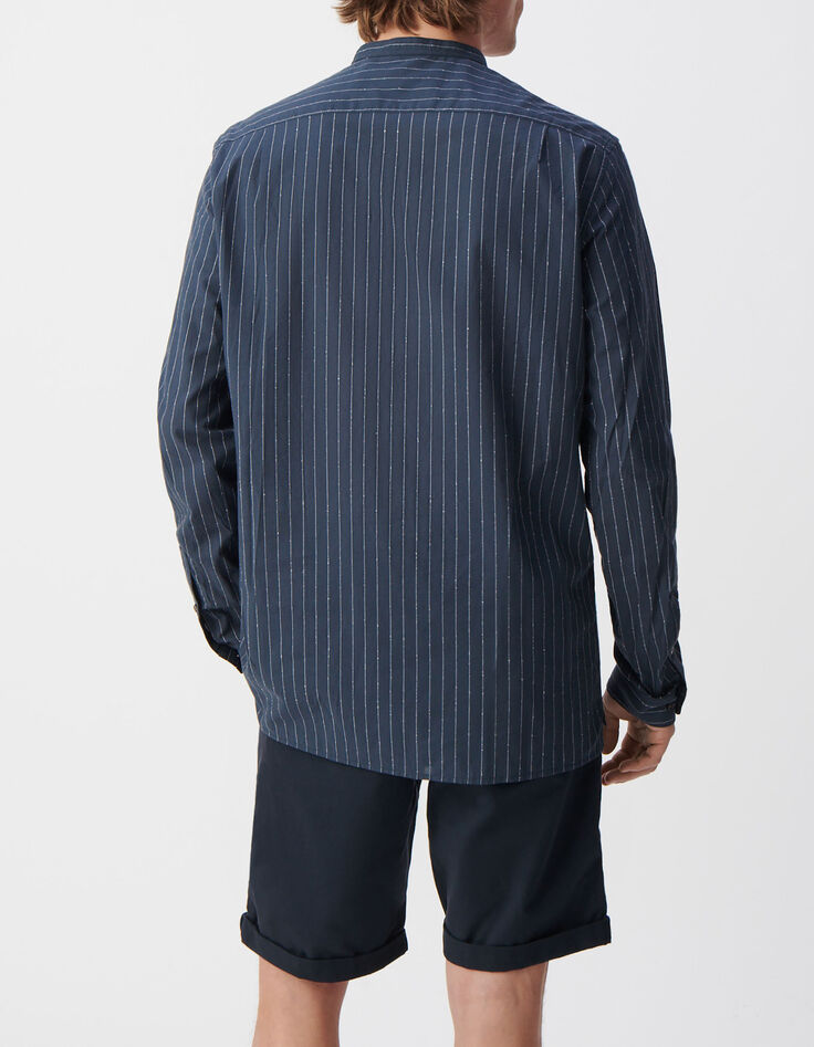 Men&rsquo;s ink striped REGULAR shirt-2