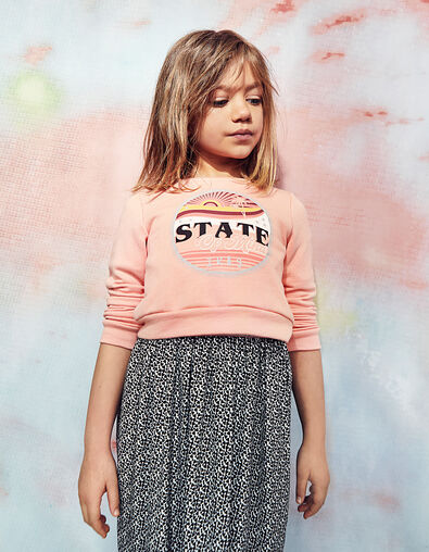 2-in-1-Mädchenkleid mit Sweatshirt State of Mind - IKKS