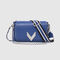 Damestas 111 BLUE FIELDS van kobalt leer - IKKS image number 0