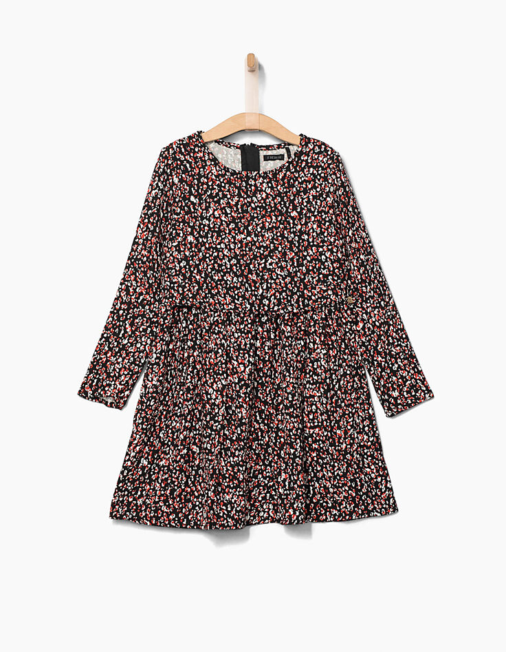 Robe léopard fille-2 Robe léopard fille-2