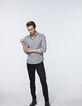 Camisa SLIM cruda estampado calaveras Hombre-7