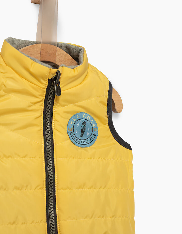 Baby boys' reversible sleeveless jacket -7