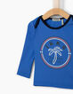 Tee-shirt bleu anti-UV bébé garçon -2