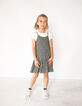 Robe 2 en 1 noire lys Ecovero® et T-shirt bio fille-2