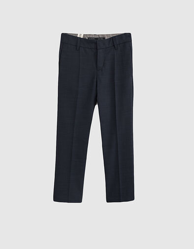 Boys' navy suit trousers  - IKKS