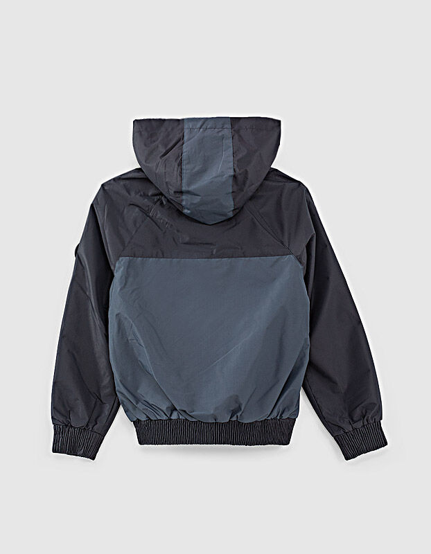 Coupe vent navy et bleu esprit color block garcon