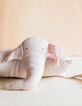Coussin doudou rose et dune lin lavé GABRIELLE PARIS-2