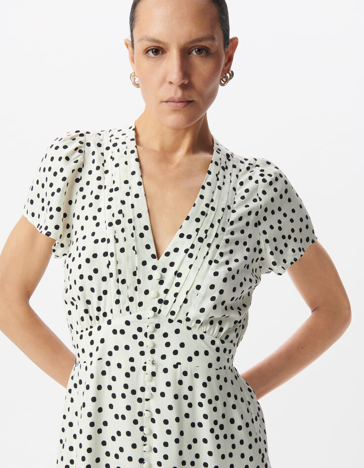 Vestido blanco lunares mujer-3