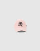 Rosa Herren-Cap mit FQ-Stickmotiv-2