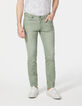 Jean slim kaki Salvation Homme-2