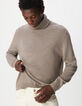 Jersey de punto de lana 100% para hombre-5