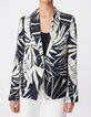 Damesblazer met tropische print-5