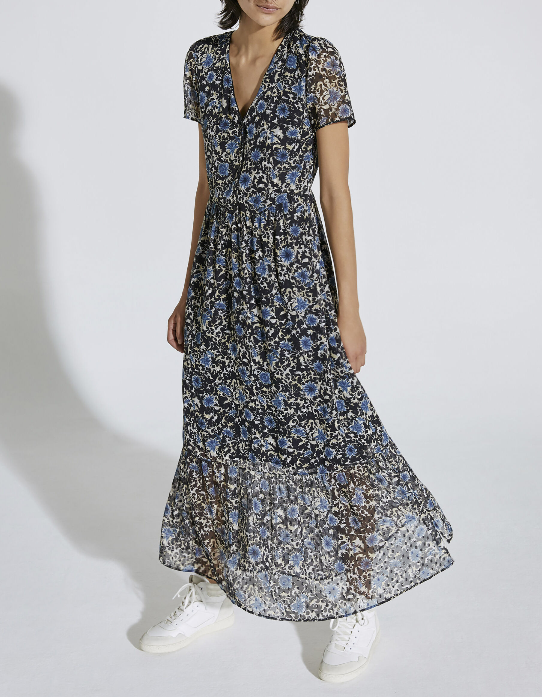 Robe en voile femme outlet