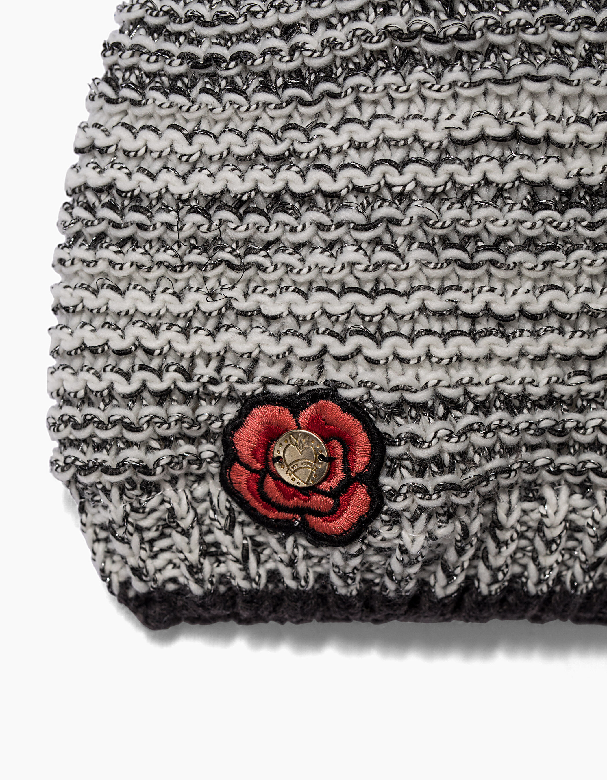 Bonnet gris fille IKKS