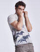 Tee-shirt wild "chevauchée sauvage" Homme-1