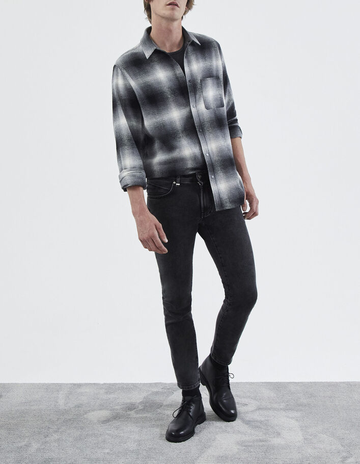 Vaquero SLIM gris antracita Sven Hombre-1